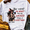 Personalized Halloween Witch White T Shirt JL141 65O57 1