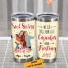 Personalized Girl Friends Cupcake And Frosting Steel Tumbler AG53 26O57 1