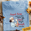 Personalized Nurse  Can Do All Things White T shirt JN221 30O47 thumb 1