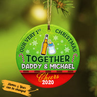 Personalized Baby First Christmas Together  Ornament OB71 87O53 thumb 1