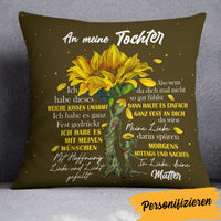 Personalized Mom Grandma German Mama Oma Tree Pillow AP84 95O60 (Insert Included) thumb 1