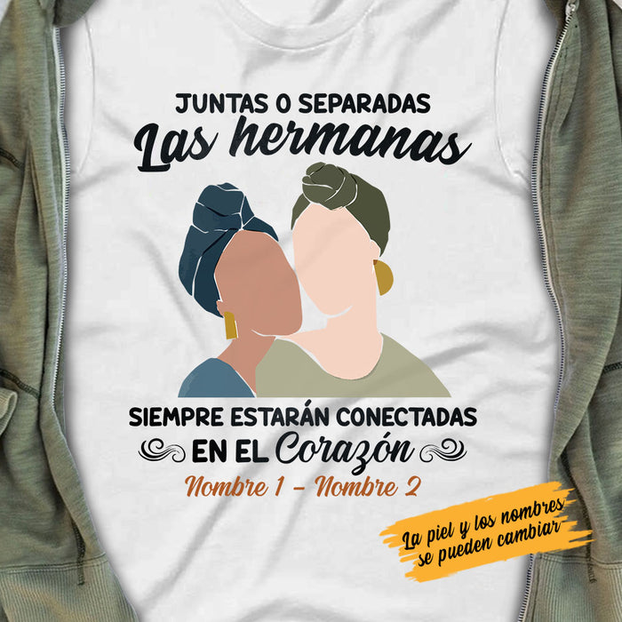Personalized Side By Side Friends Amigas Spanish T Shirt AP143 30O58 1