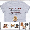 Personalized French Mémorial Chien Memorial Dog T Shirt AP1411 65O60 1