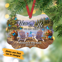 Personalized We Got This Butterfly Couple Benelux Ornament NB134 30O57 thumb 1