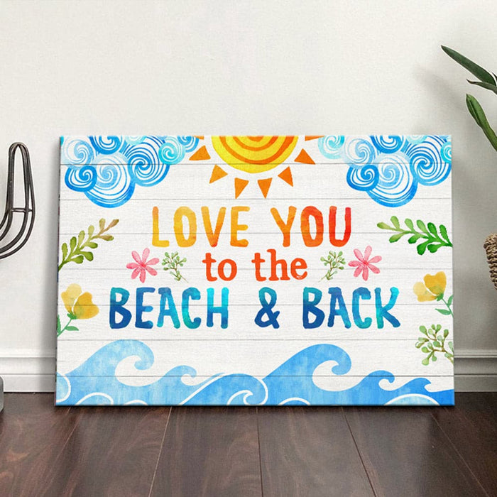 Beach Vintage Canvas JN242 67O53 1