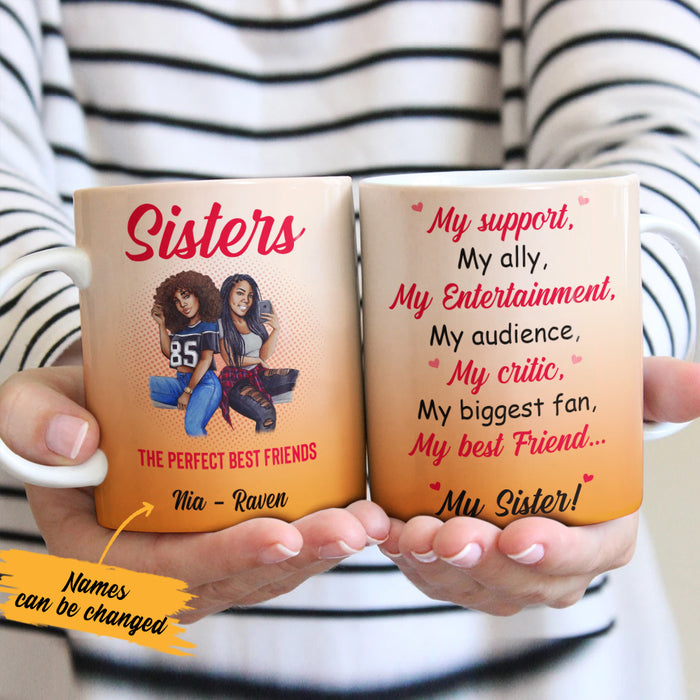 Personalized My Best Friend My Sister BWA Friends Mug AG32 28O36 1