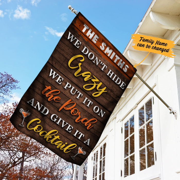 Personalized Porch Patio Gardening Garden Flag JL62 85O36 1