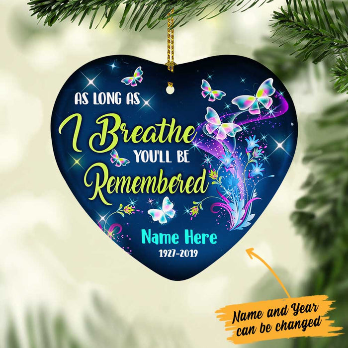 Personalized Butterfly Memorial Ornament OB313 87O60 1