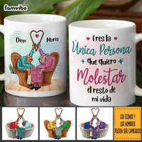 Personalized Couple Spanish Eres La Única Persona Mug 30970 thumb 1