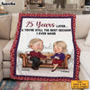 Personalized You Are The Decision Couple Blanket 30737 1