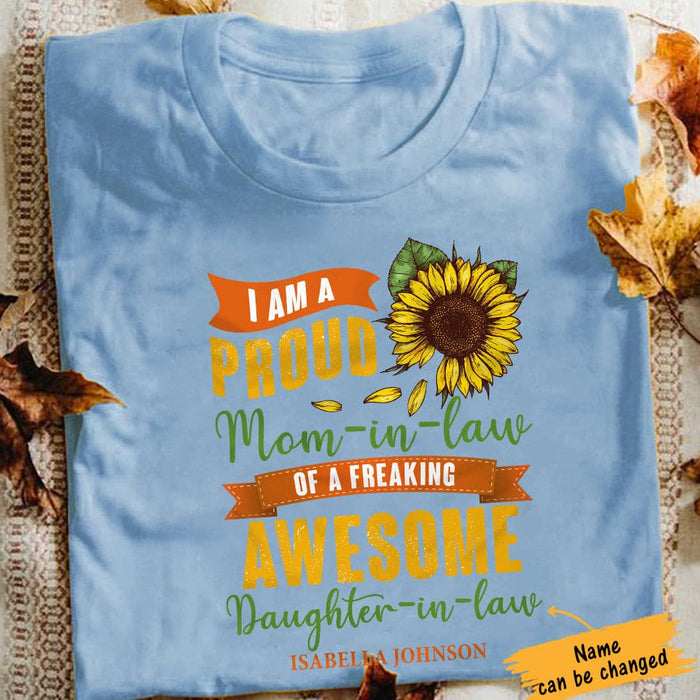 Personalized Mother-in-Law White T Shirt JN151 95O65 1