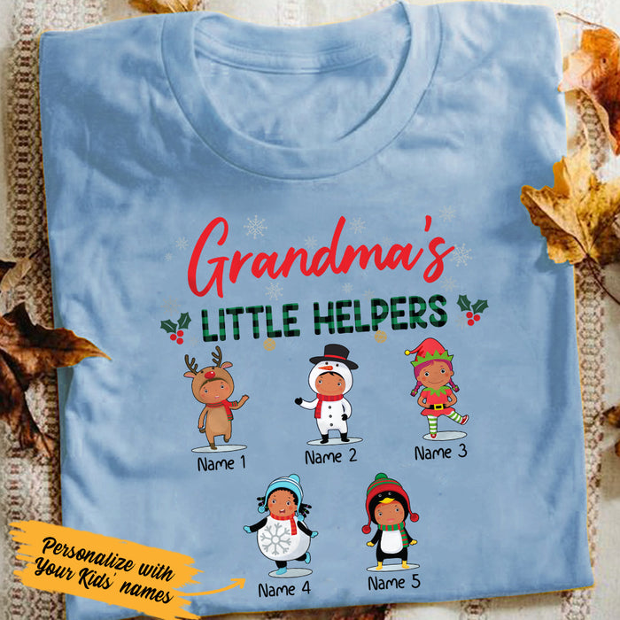 Personalized This Grandma Christmas T Shirt NB91 87O36 1