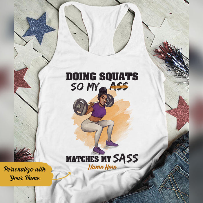 Personalized BWA Gym Squat Racerback Tank SB14 85O58 1