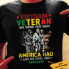 Personalized Best Vietnam Veteran T Shirt SB151 81O57 1