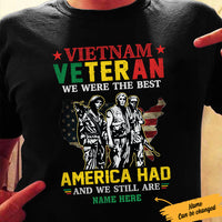 Personalized Best Vietnam Veteran T Shirt SB151 81O57 thumb 1