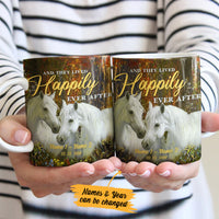 Personalized Horse Couple Mug SB142 85O36 thumb 1