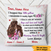 Personalized Letter Granddaughter Pillow DB91 73O47 1