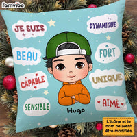 Personalized Gift For Grandson French Je Suis Pillow 30165 thumb 1