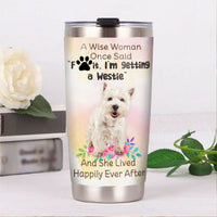 Westie Dog Steel Tumbler MR1105 68O52 thumb 1