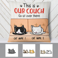 Personalized Cat This Is My Couch  Pillow DB32 85O57 thumb 1