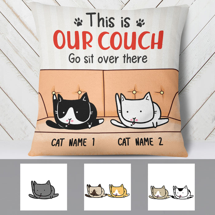 Personalized Cat This Is My Couch  Pillow DB32 85O57 1