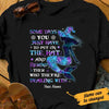 Personalized Mermaid Witch Put Your Hat On Halloween T Shirt AG271 26O47 1