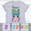 Personalized Grandma Peeps Easter Truck T Shirt FB192 67O53 thumb 1