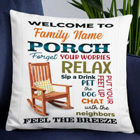 Personalized Outdoor Porch Pillow DB35 95O47 thumb 1