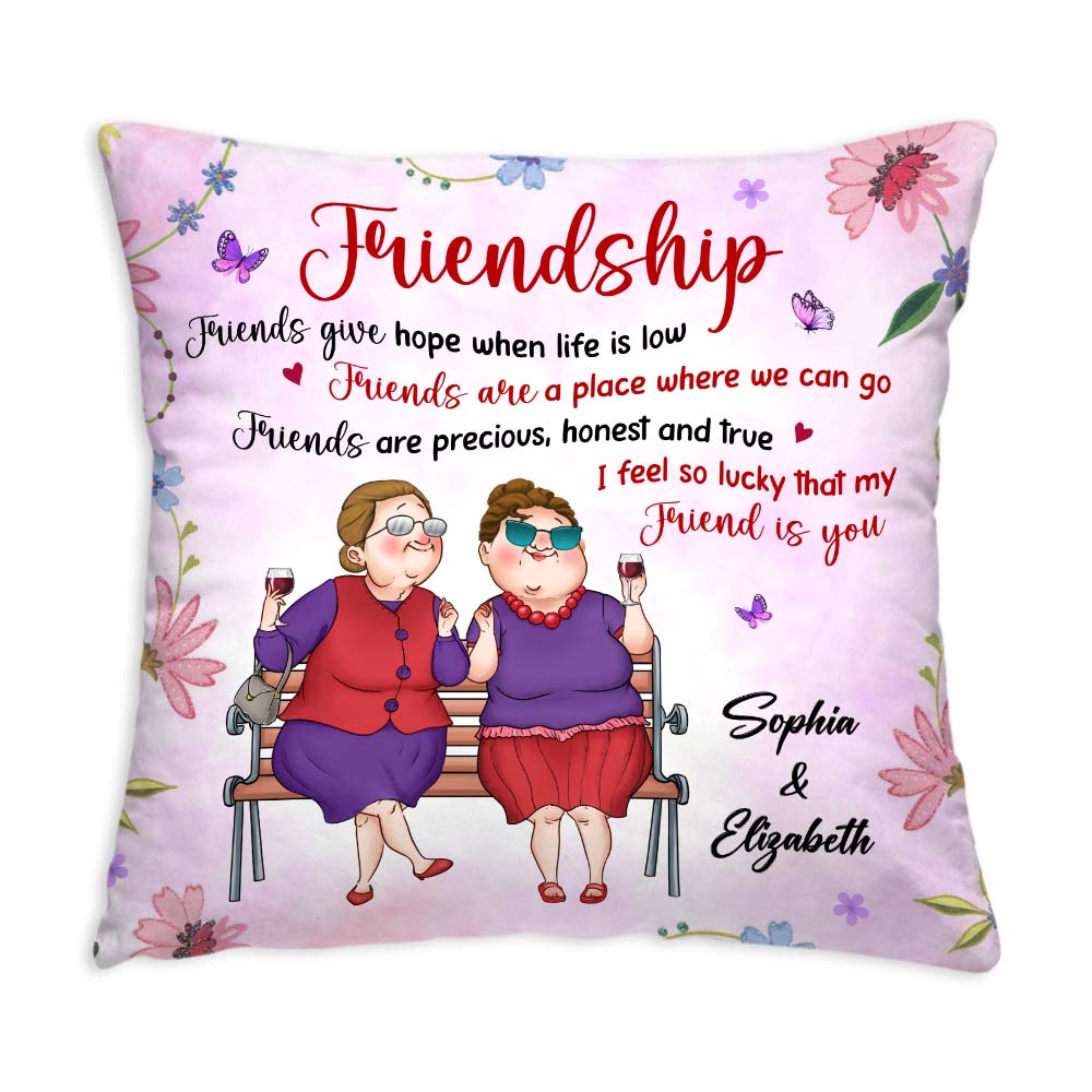 Personalized Gift For Friend Friendship Pillow 30862 Primary Mockup