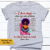 Personalized BWA Books Only Problem T Shirt AG311 26O58 thumb 1