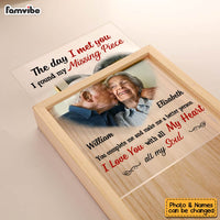 Personalized Couples Gift Upload Photo The Day I Met You Picture Frame Light Box 31298 thumb 1