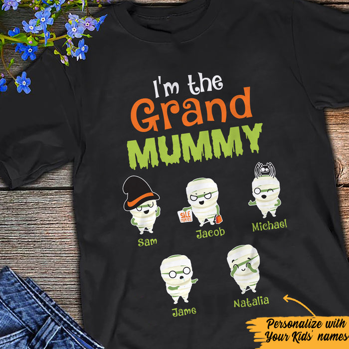 Personalized Halloween Grand Mummy T Shirt JL162 67O57 1