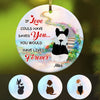 Personalized If Love Could Have Saved You Dog Memorial  Ornament OB252 67O53 1