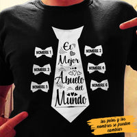 Personalized Abuelo Grandpa Father's Day Spanish T Shirt AP274 30O60 thumb 1