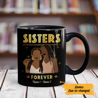 Personalized Sisters Forever BWA Friends Mug JL302 28O57 thumb 1