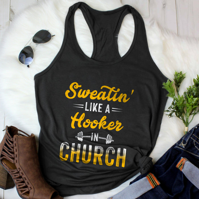 Gym Racerback Tank JL81 85O65 1