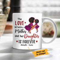 Personalized BWA Mom Daughter Love White Mug AG84 81O47 thumb 1