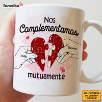 Personalized Couple Gift Spanish Nos Complementamos Mutuamente Mug 31022 thumb 1
