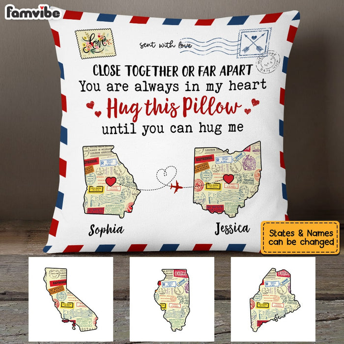 Personalized Mommy Long Distance Pillow AG113 32O53 1