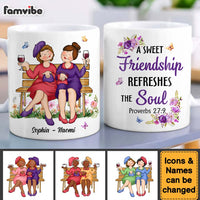 Personalized Gift For Friends A Sweet Friendship Mug 30658 thumb 1