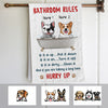 Personalized Dog Bath Rules Towel  DB162 87O34 1