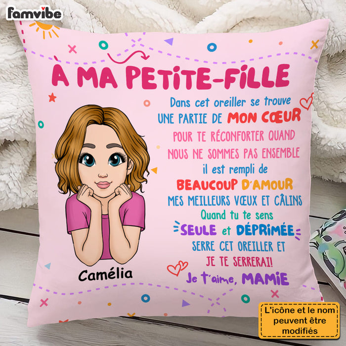Personalized Gift For Grandson French Petit Fils Pillow 30420 1