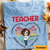 Personalized Teacher Compassionate Caring  T Shirt JL61 95O47 1