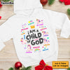 Personalized Gift For Grandson Dinosaur A Child Of God Kid Hoodie - Shirt - Sweatshirt 30216 1