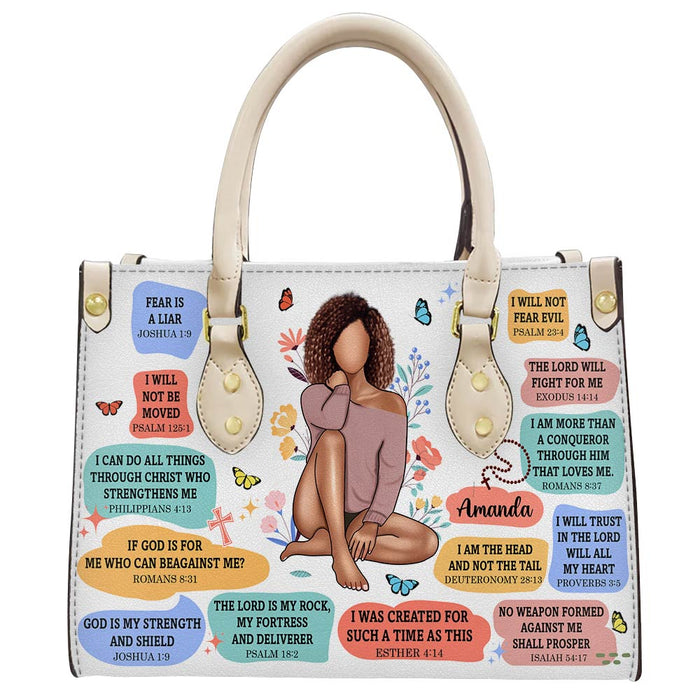 Personalized Gift For Daughter Christian Affirmation Leather Bag 32169 1