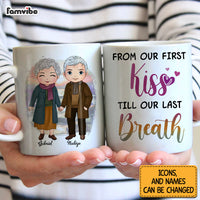Personalized Couple From Our First Kiss Mug 31138 thumb 1