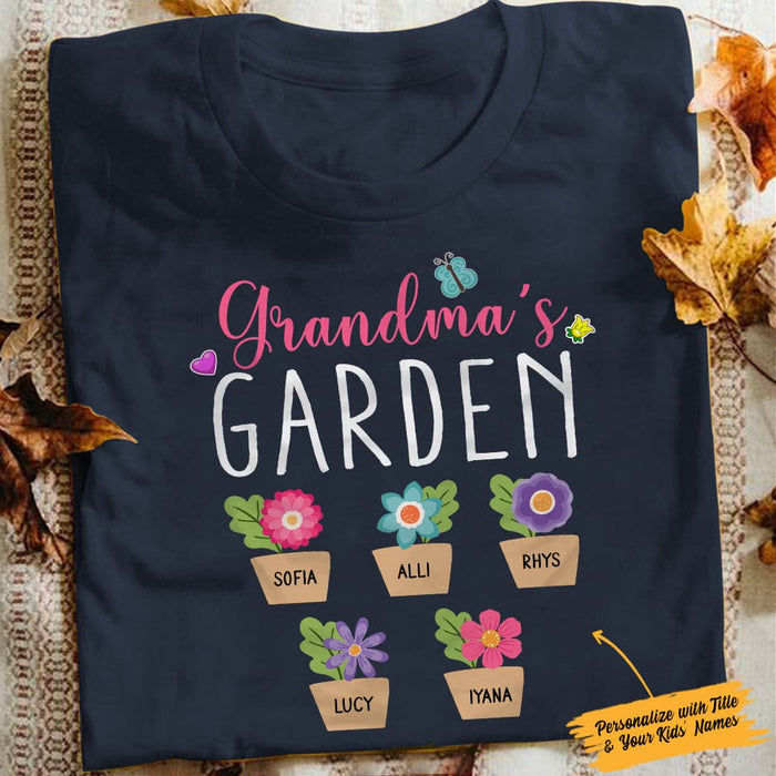 Personalized Grandma Mom T Shirt JN176 85O34 1