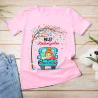Personalized Back To School Truck Kid T Shirt JN3012 30O57 thumb 1