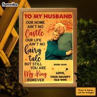 Personalized Couple Gift Ain't No Castle Picture Frame Light Box 31456 thumb 1