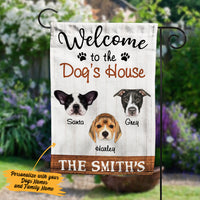 Personalized Dog Gardening Garden Flag JL61 67O57 thumb 1